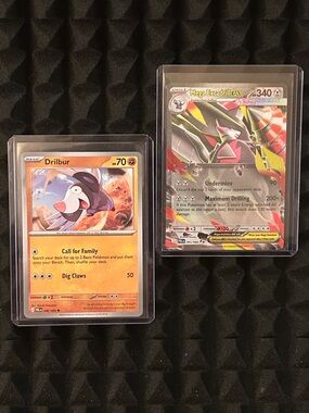 Pokémon Mega Excadrill evolution drilbur plus bonus